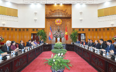 Quang cảnh buổi tiếp Quang cảnh buổi tiếp