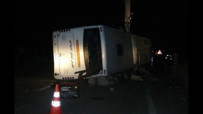  Hiện trường vụ tai nạn ở Sharm el-Sheikh hôm 22-8- Ảnh: AFP