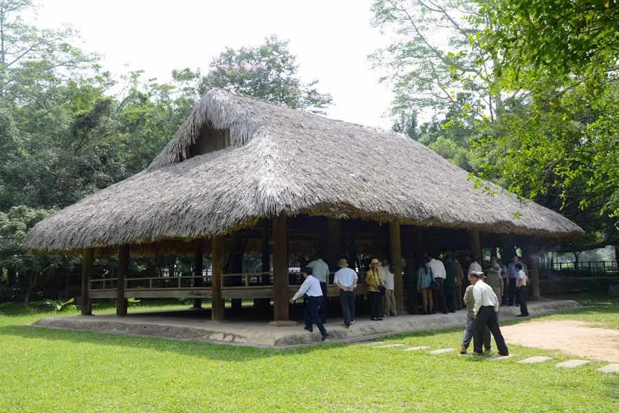 Nơi Bác Hồ tổ chức họp Đại hội quốc dân Tân Trào. Ảnh: Đ.P Nơi Bác Hồ tổ chức họp Đại hội quốc dân Tân Trào. Ảnh: Đ.P