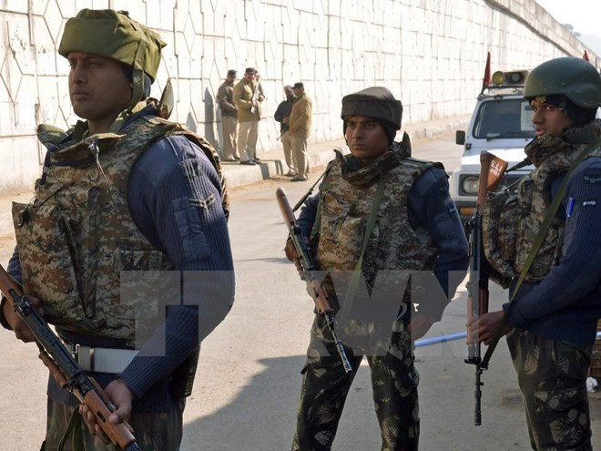 Binh sĩ Ấn Độ. (Nguồn: AFP/TTXVN)