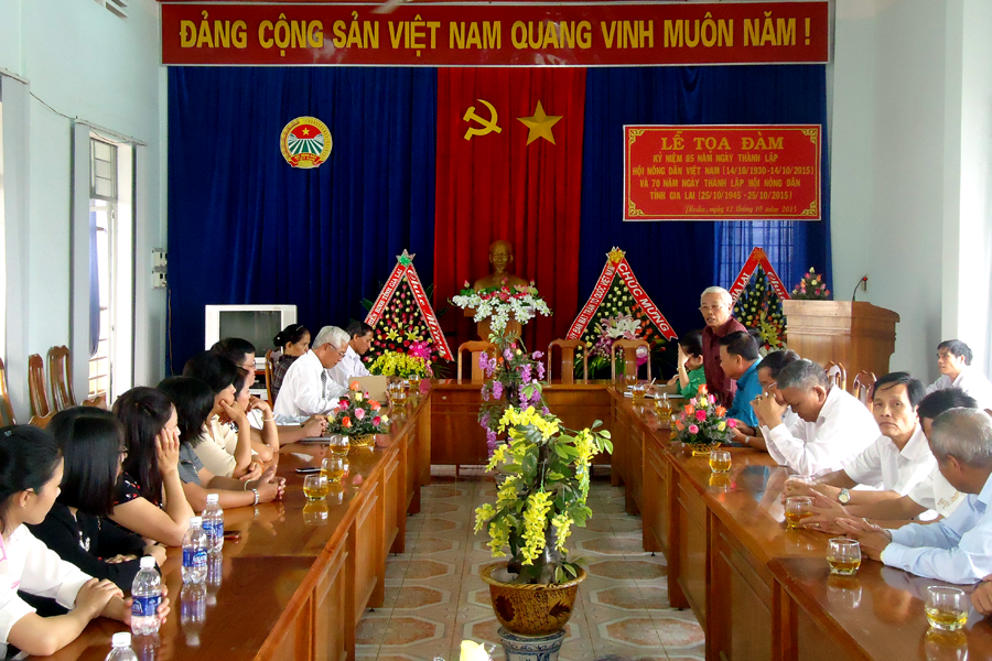 Hội Nông dân tỉnh chú trọng công tác xây dựng Hội vững mạnh. Ảnh: Đỗ Hằng