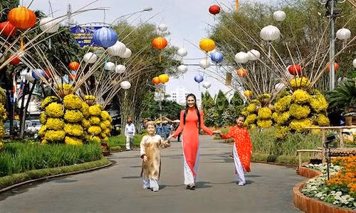 Tết là dịp để gia đình tận hưởng thời gian bên nhau. Ảnh: Keyboardbasket.