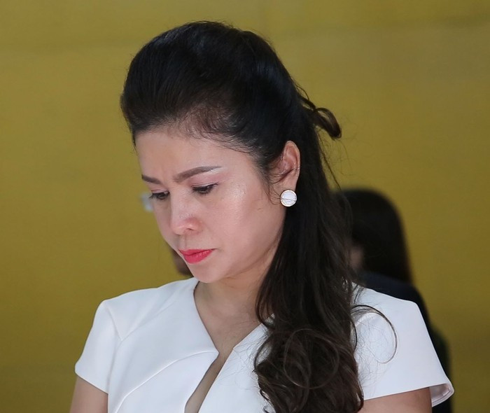 Bà Lê Hoàng Diệp Thảo tại phiên tòa ngày 29/1. Ảnh: Tân Châu Bà Lê Hoàng Diệp Thảo tại phiên tòa ngày 29/1. Ảnh: Tân Châu