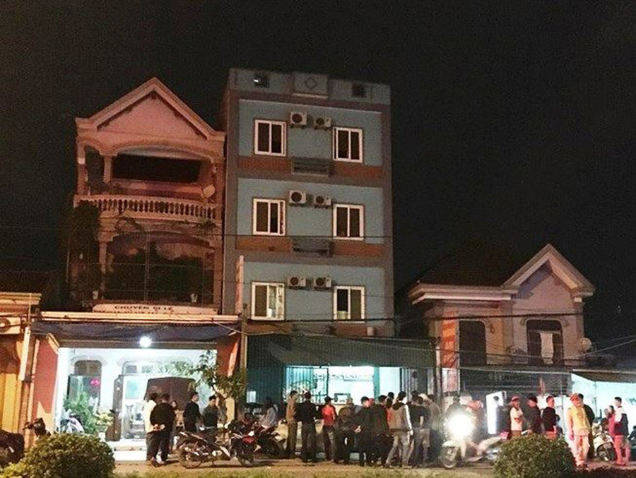 Nhà nghỉ nơi xảy ra sự việc Nhà nghỉ nơi xảy ra sự việc