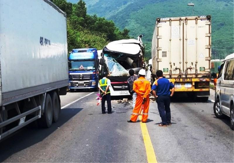 Hiện trường vụ tai nạn. Ảnh: H.H Hiện trường vụ tai nạn. Ảnh: H.H