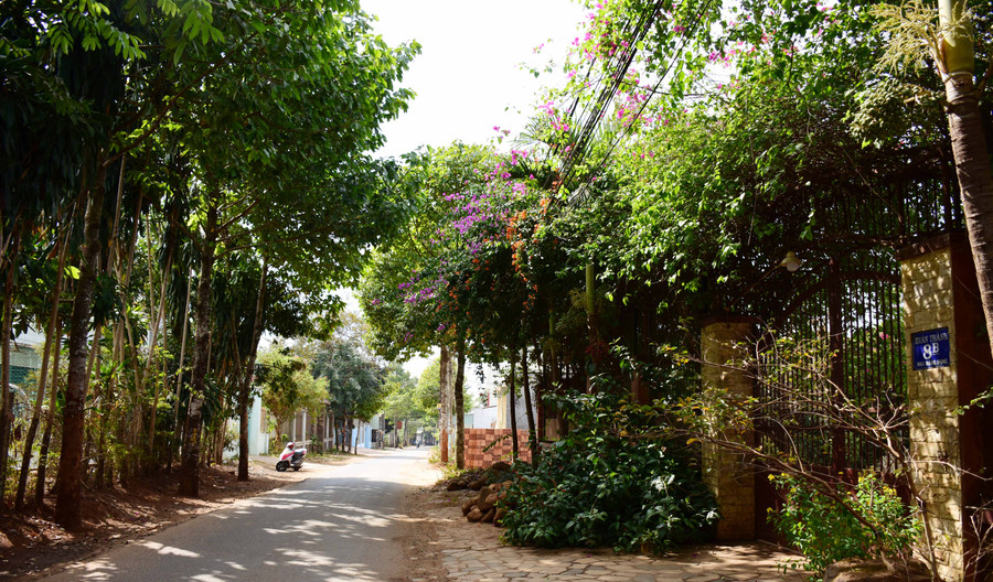 Ngoại ô mát mẻ, yên bình. Ảnh: Thất Sơn