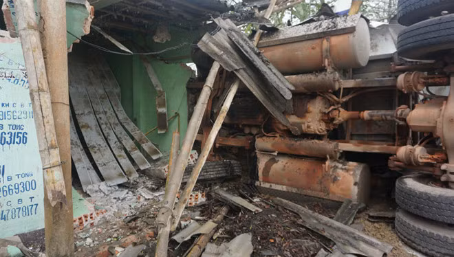  Hiện trường vụ tai nạn