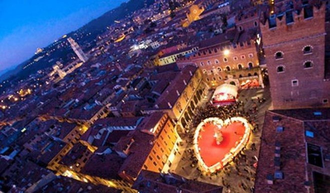 Lễ hội tình yêu ở Verona của Italy. (Nguồn: hellotravel)