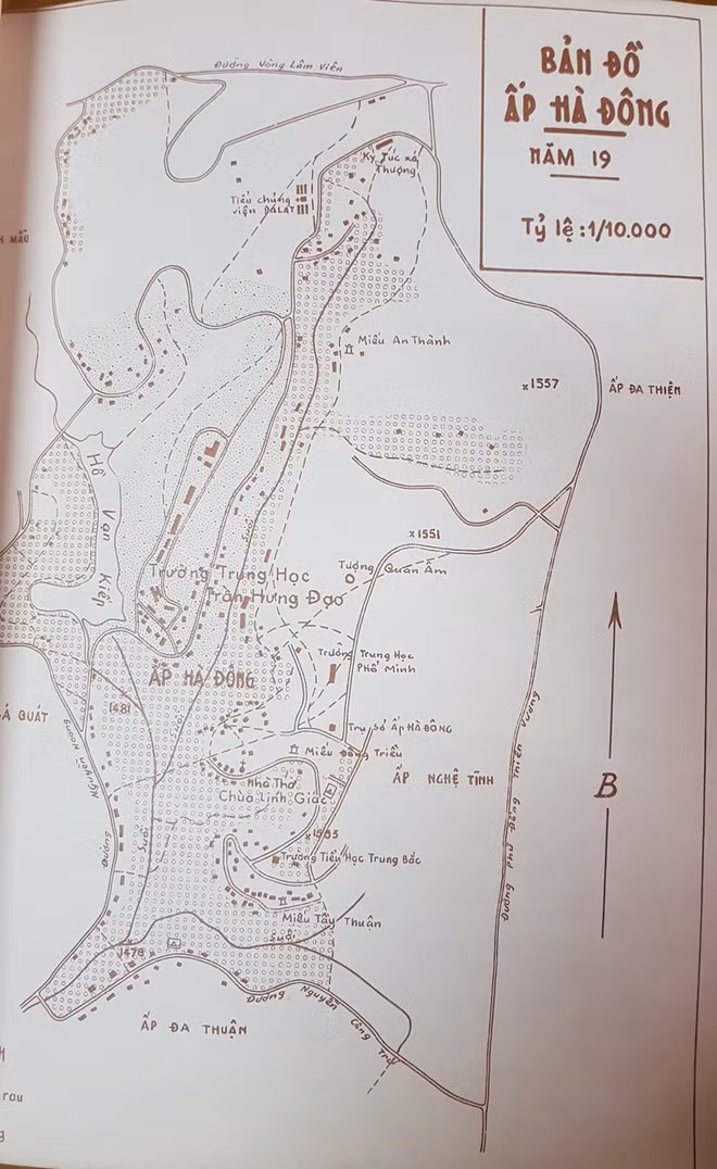 Bản đồ ấp Hà Đông 