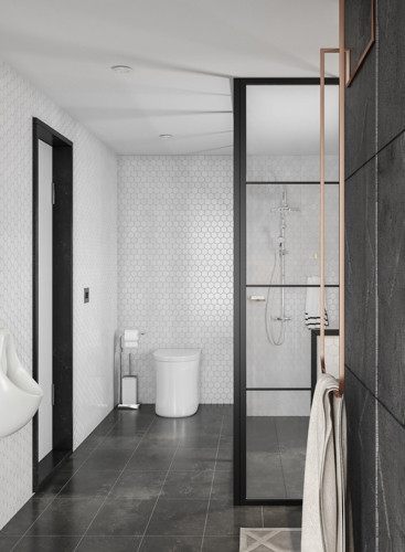 Sàn nhà bằng đá dễ dàng vệ sinh. Sàn nhà bằng đá dễ dàng vệ sinh.