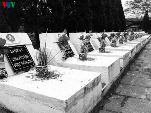 Rất nhiều liệt sĩ đã nằm lại trong cuộc chiến bảo vệ biên giới phía Bắc.