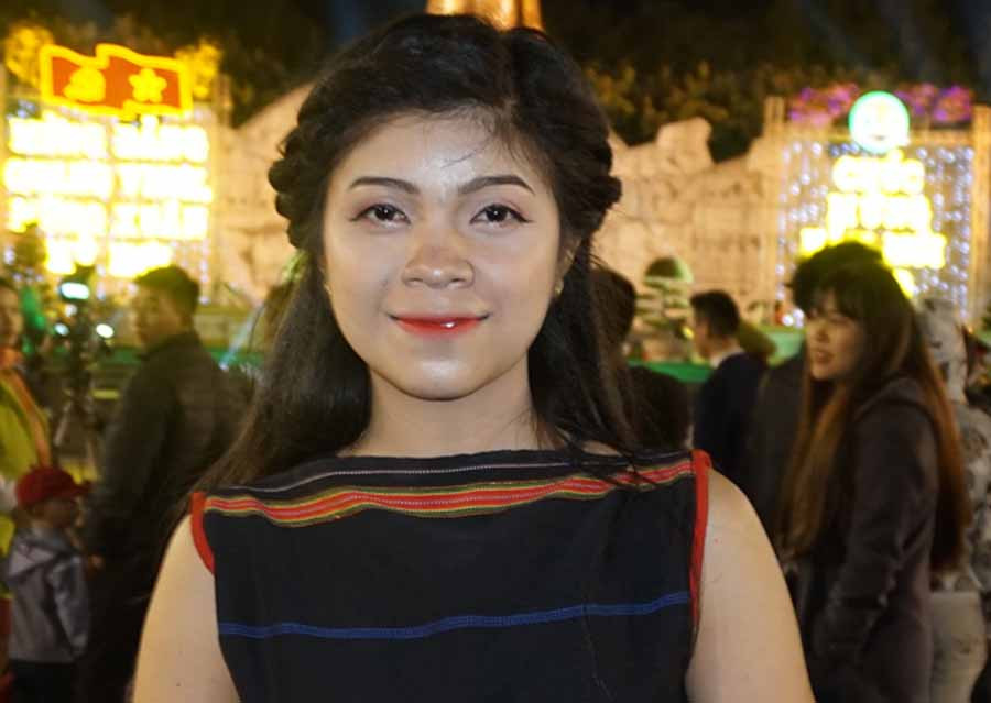 Em Rơ Com H'Duyên. Ảnh: Chí Hào