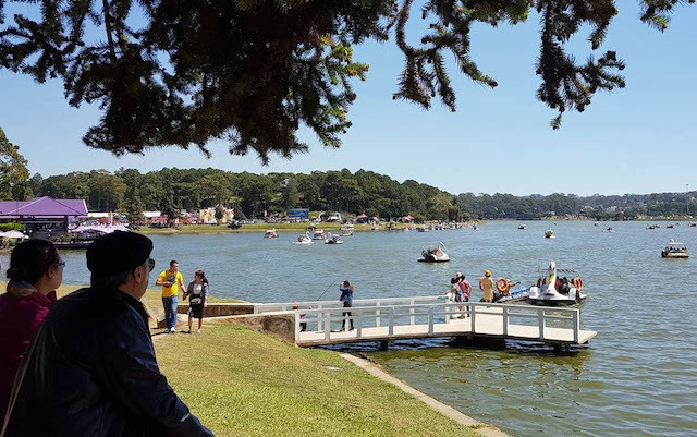 Thư thái ngắm phố núi mùa xuân