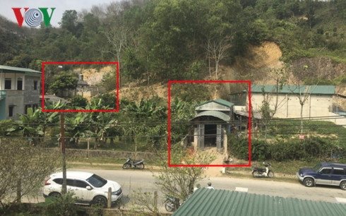 Căn nhà đối tượng Trần Văn Công ở được xác định nằm gần ngay với căn nhà tìm thấy xác nhạn nhân Cao Mỹ Duyên.