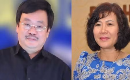 Vợ chồng ông Nguyễn Đăng Quang.