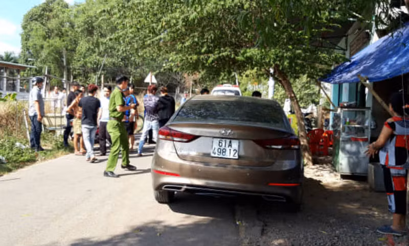 Hiện trường nơi xảy ra vụ việc