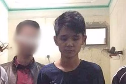  Nguyễn Cảnh An khi mới bị bắt giữ