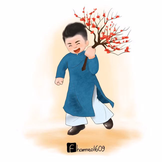 Văn Toàn vẫn dáng vẻ cute đáng yêu.