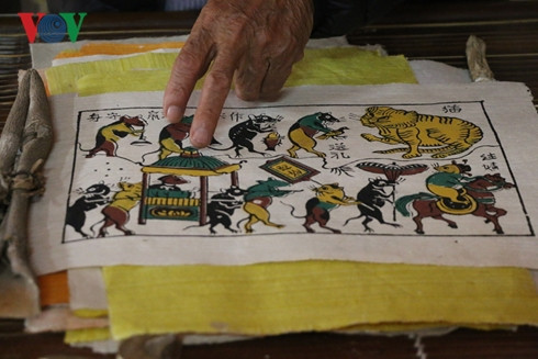 Tranh Đám cưới chuột. 