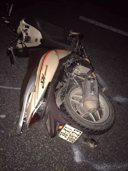 Hiện trường nơi xảy ra vụ tai nạn Hiện trường nơi xảy ra vụ tai nạn