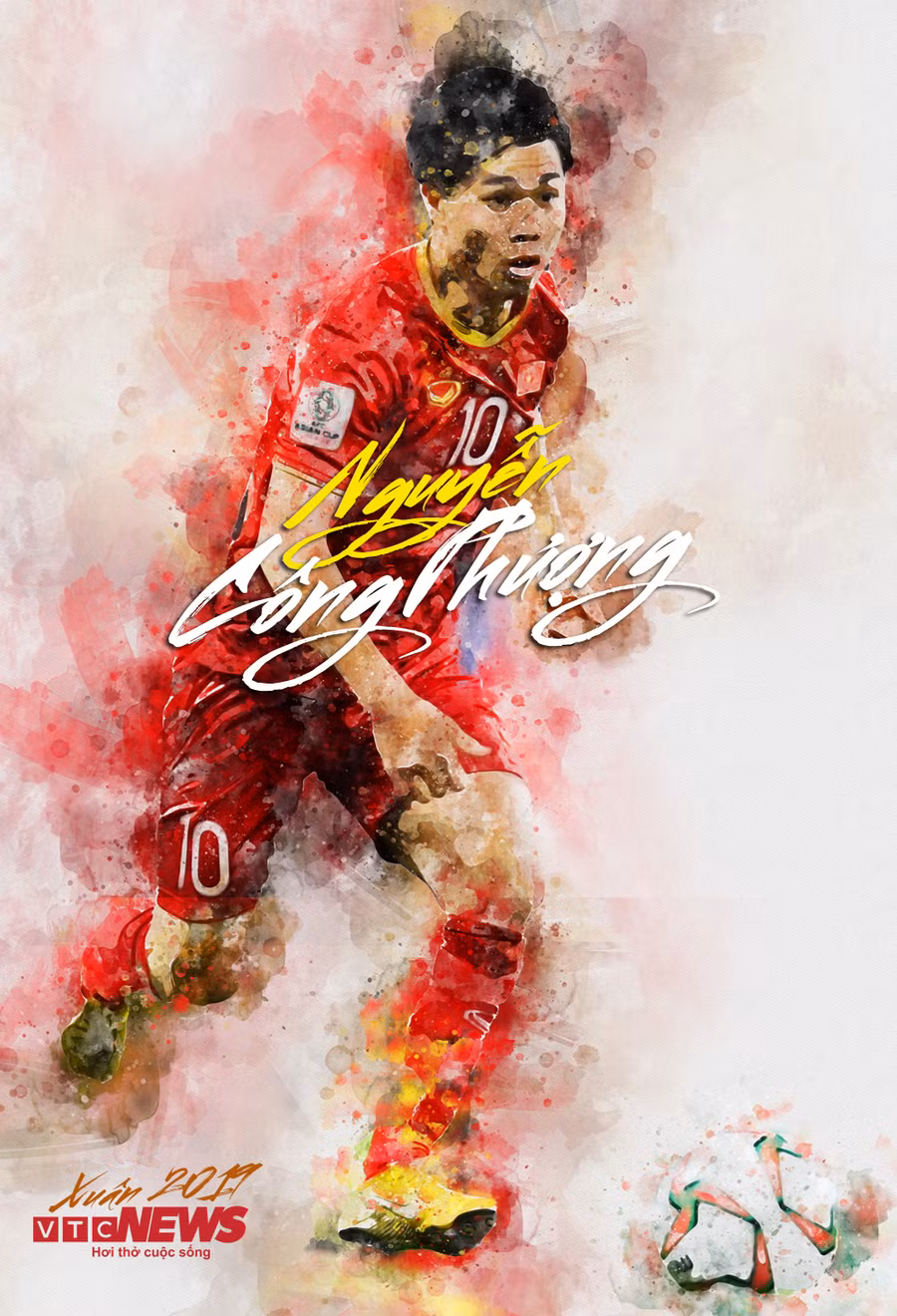  Công Phượng đã trưởng thành vượt bậc thời gian qua. (Đồ họa: Hà Thành)