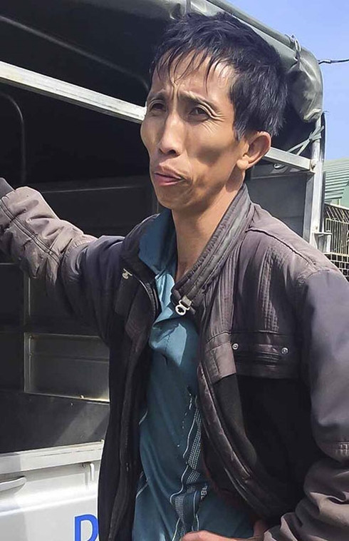  Chân dung nghi phạm thứ 2 Bùi Văn Công (ảnh do người dân gần nhà đối tượng cung cấp).