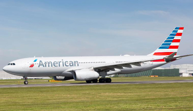 Máy bay của hãng American Airlines. Ảnh: CNN Máy bay của hãng American Airlines. Ảnh: CNN