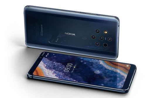  Nokia 9 PureView có màn hình OLED 5,99 inch độ phân giải Quad HD+, tỉ lệ hiển thị 18:9.