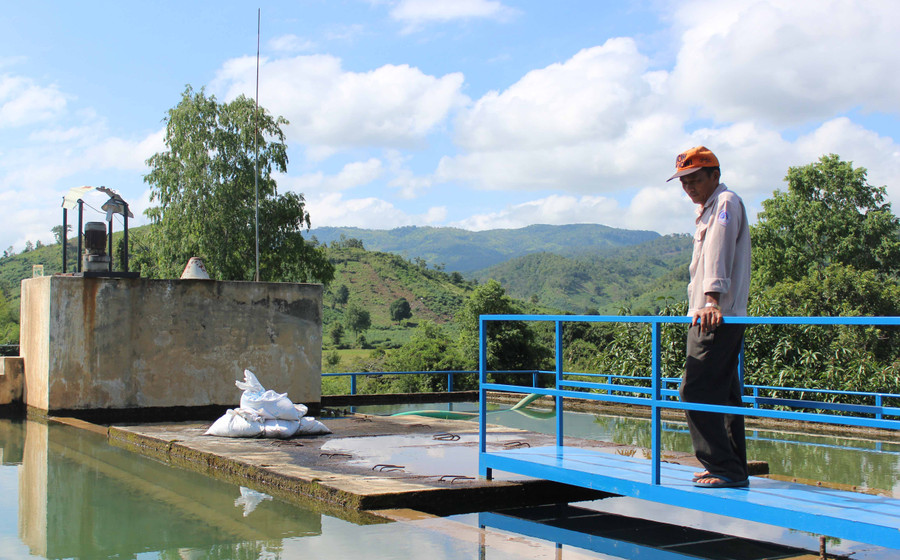 Đập tràn Ia Rbol nơi xảy ra vụ việc. Ảnh: Văn Ngọc