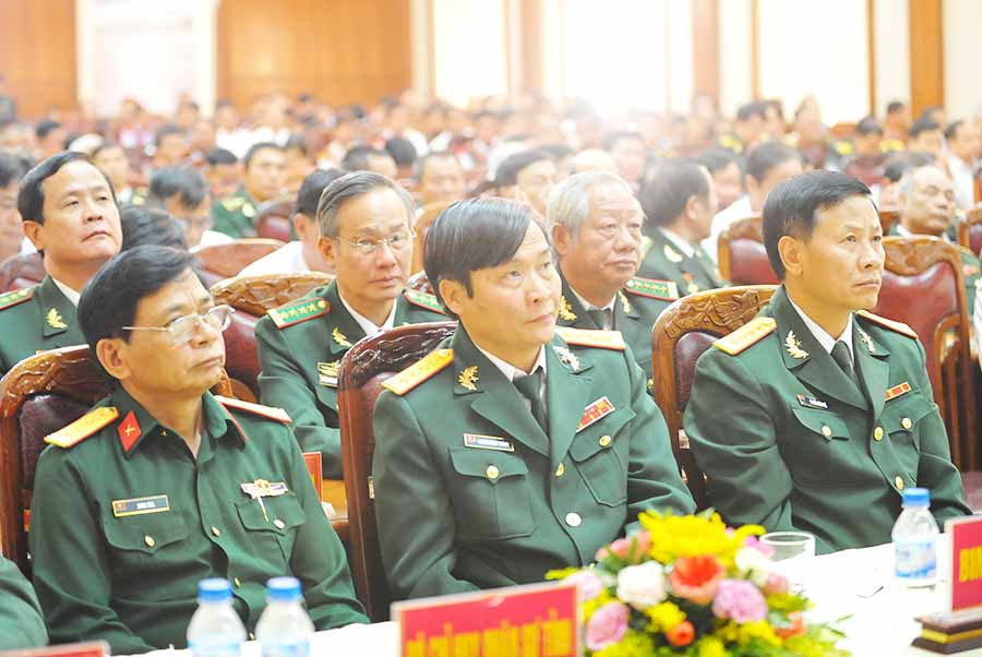 Các đại biểu dự lễ kỷ niệm. Ảnh: P.D