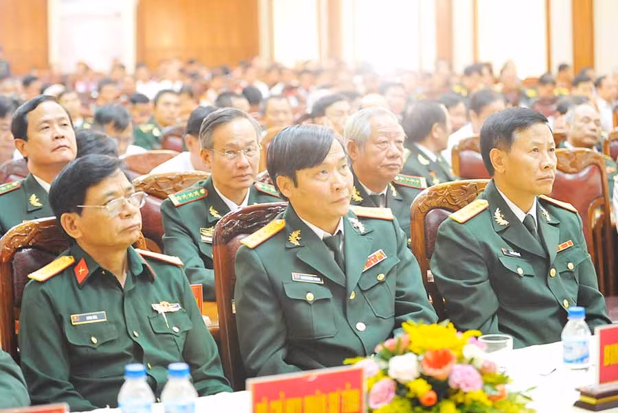 Các đại biểu dự lễ kỷ niệm. Ảnh: P.D