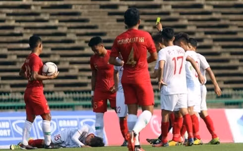  U22 Việt Nam thua cay đắng U22 Indonesia ở bán kết.