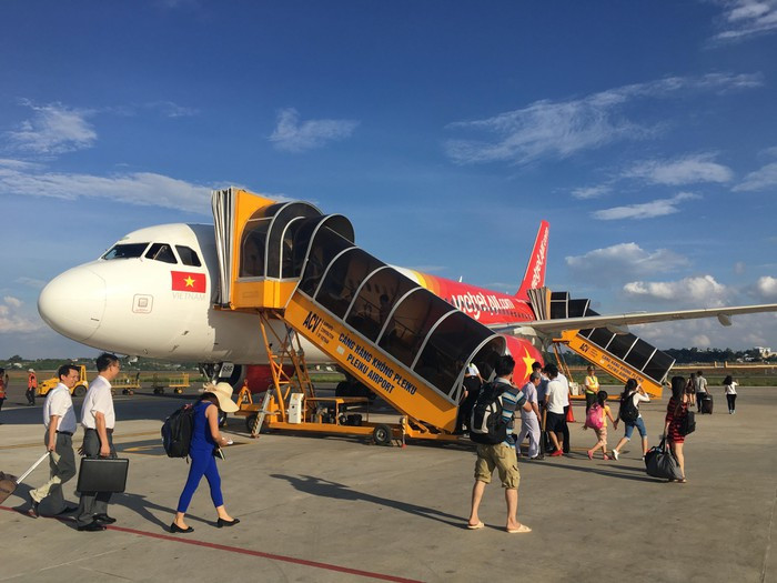 Năm 2018, sản lượng hành khách tại CHK Pleiku đã đạt khoảng 723 nghìn khách