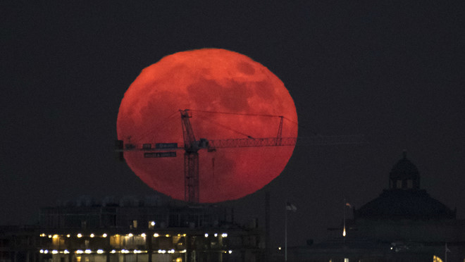  Siêu trăng được quan sát tại Washinhton DC