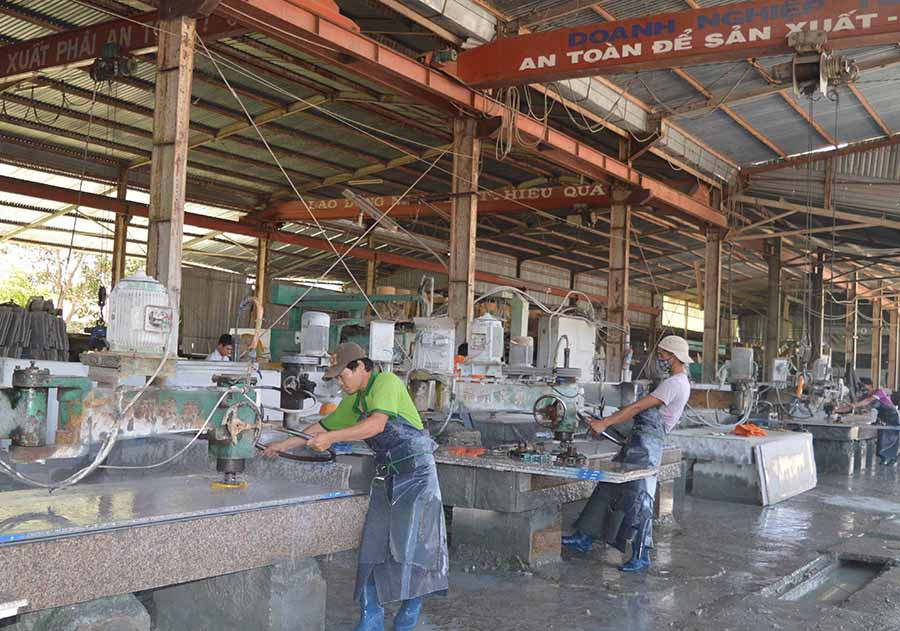  Hầu hết người lao động đã trở lại làm việc sau Tết. Ảnh: Đ.Y