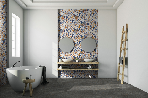 Đại diện Prime cho biết, dòng gạch này được sản xuất với công nghệ phủ men nhám (matt) đạt tiêu chuẩn quốc tế nên bề mặt có khả năng chống bám bẩn hiệu quả, dễ vệ sinh. Họa tiết tinh tế, trang nhã mang lại cảm giác thư thái dễ chịu cho người sử dụng. Đại diện Prime cho biết, dòng gạch này được sản xuất với công nghệ phủ men nhám (matt) đạt tiêu chuẩn quốc tế nên bề mặt có khả năng chống bám bẩn hiệu quả, dễ vệ sinh. Họa tiết tinh tế, trang nhã mang lại cảm giác thư thái dễ chịu cho người sử dụng.