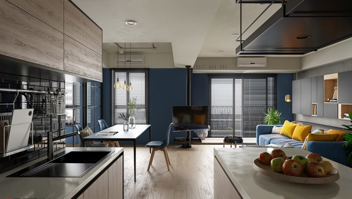 Phòng ăn nằm liền kề ngay cạnh phòng khách. Phòng ăn nằm liền kề ngay cạnh phòng khách.