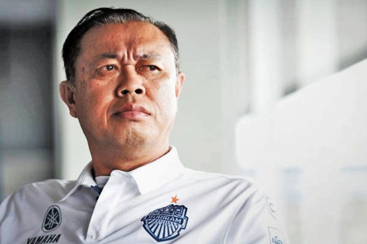  Newin Chidchob nhận được sự ủng hộ từ người dân Buriram. Ảnh: Getty.