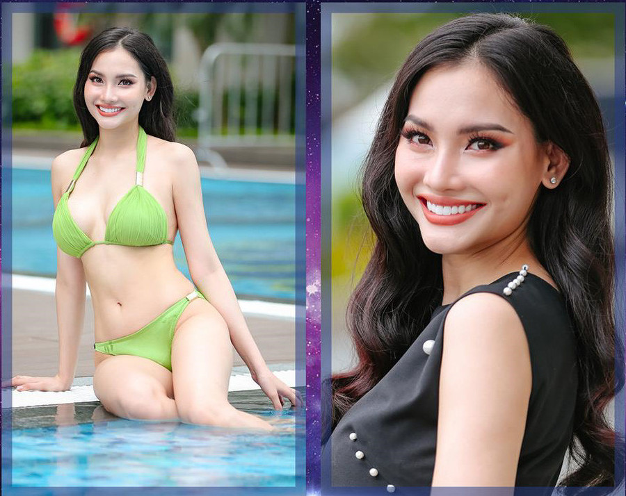 Đại diện của Đà Nẵng, Trần Ngữ Vỹ Đình, cao 1,72 m gây chú ý bởi nụ cười rạng rỡ. Năm 2015, Lệ Hằng của Đà Nẵng cũng đăng quang Á hậu, vì vậy, Vỹ Đình chia sẻ cô đặt quyết tâm tiếp tục giữ vững thương hiệu quê hương, giành được một vị trí trong top 3.