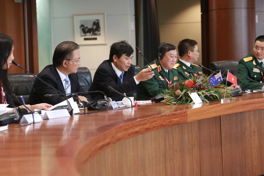 Quang cảnh buổi đối thoại. Ảnh: Bộ Ngoại giao Việt Nam