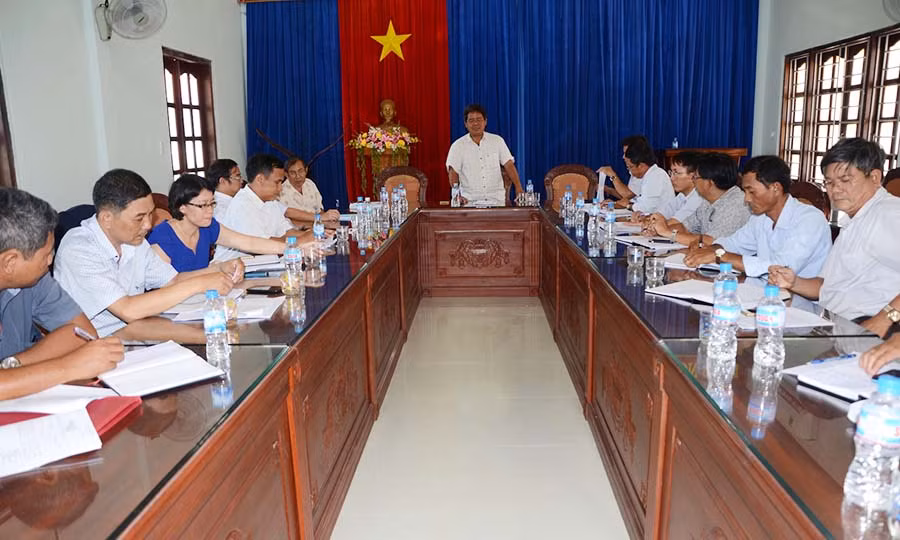 Ban Dân tộc (HĐND tỉnh) giám sát việc thực hiện Chương trình 135 tại huyện Krông Pa. Ảnh: