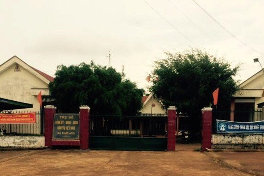 UBND xã Ea Blang. UBND xã Ea Blang.
