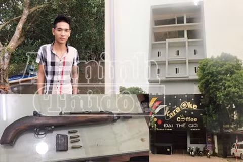 Phan Văn Mạnh - kẻ nổ súng bắn chết người tại quán karaoke đã bị cảnh sát hình sự Công an Hà Nội bắt giữ khi đang lẩn trốn tại Hà Giang.