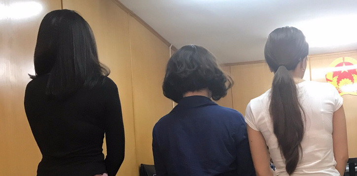 Các bị cáo tại tòa Các bị cáo tại tòa