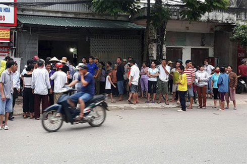 Ngôi nhà nơi phát hiện thi thể cụ ông 73 tuổi