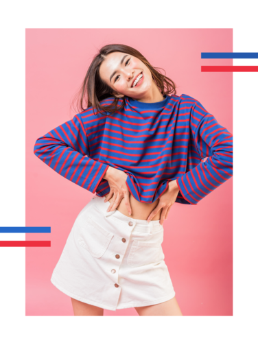 Trong bộ ảnh này Cao Thiên Trang như được trở về tuổi 19 mà cô nàng vẫn thường hay nhắc đến.