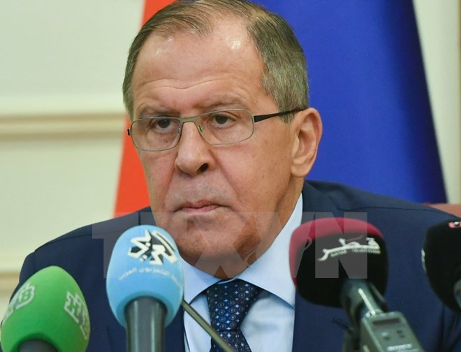 Ngoại trưởng Nga Sergei Lavrov.