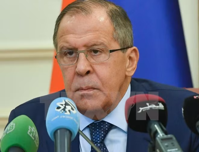 Ngoại trưởng Nga Sergei Lavrov.