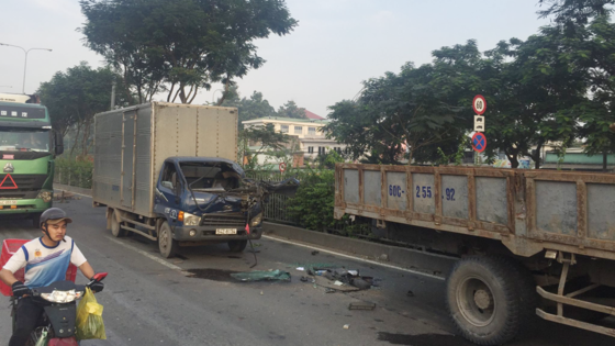 Hiện trường vụ tại nạn.