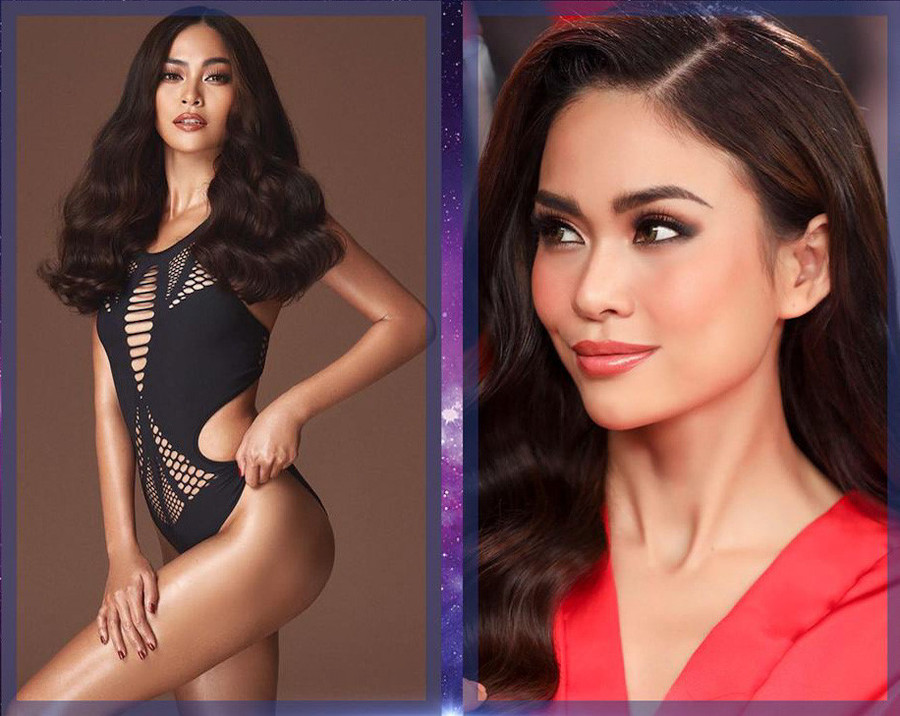  Sở hữu chiều cao 1,79 m, cùng là quán quân Next Top Model, Mâu Thanh Thủy (Mâu Thủy) là ứng viên nổi bật không kém Hoàng Thùy trong danh sách những ứng viên tiềm năng của Hoa hậu Hoàn vũ Việt Nam năm nay. Giống như Hoàng Thùy, Mâu Thủy cũng có sự “lột xác” bất ngờ khi chuyển từ người mẫu sang hình tượng “beauty queen”. 